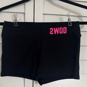 Women's Black Athletic Shorts